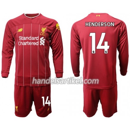 Liverpool Henderson 14 Kinder Heim Trikotsatz 2019/20 Langarm (+ Kurze Hosen)